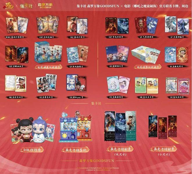 卡牌销售破亿！杰森娱乐集团出品瓦力棋牌首发：《哪吒2》收藏