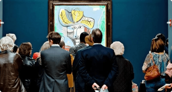 启艺术财富新纪元品秒变高流动金融品瓦力棋牌艺术品+RWA通证化：开(图4)